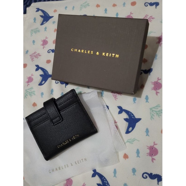 DOMPET KARTU / CARD HOLDER CnK CHARLES N KEITH (LOOK A LIKE / TIDAK ORI) PRELOVED / SECOND