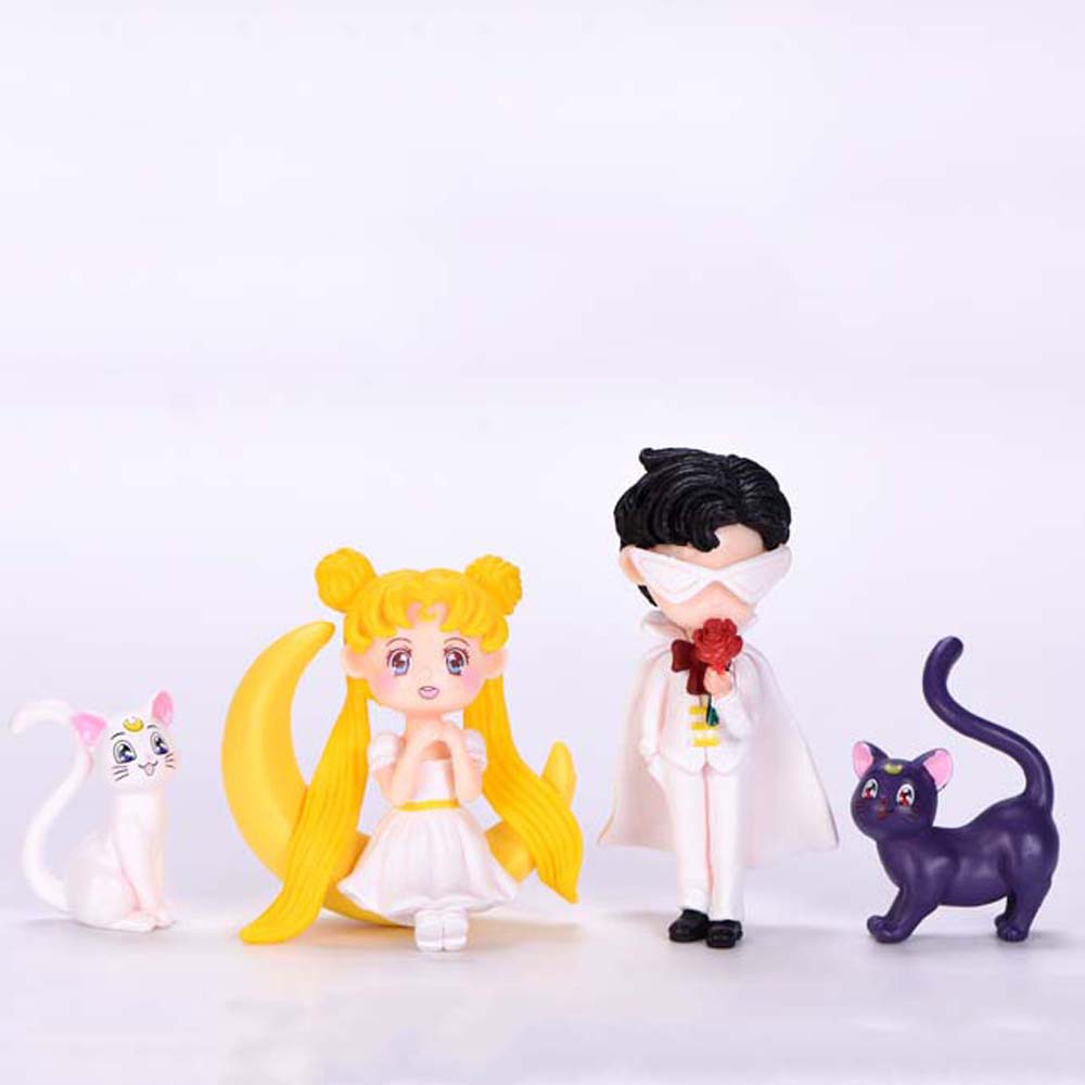 Mainan Boneka Pajangan Action Figure Model Anime Sailor Moon Diy Untuk Dekorasi Interior Mobil