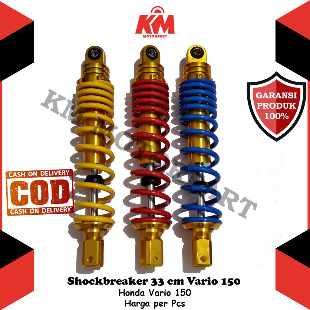 Shockbreaker Vario 150 Ukuran 33 cm Shock Breaker Absorber Anti Kejut