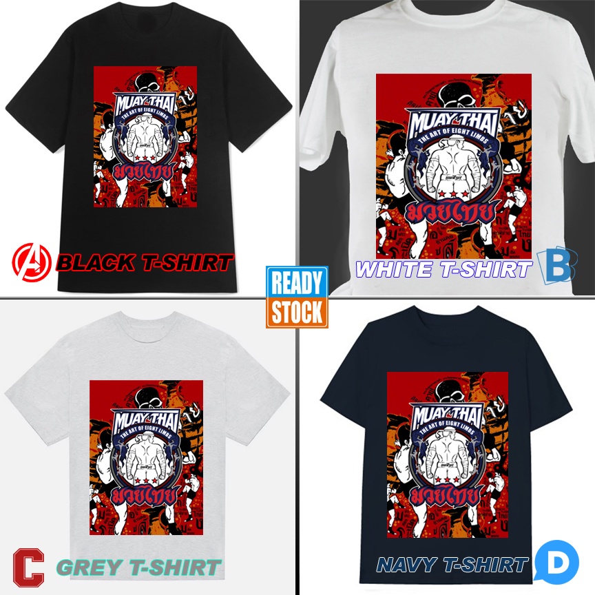 Muay Thai Boxing Tshirt