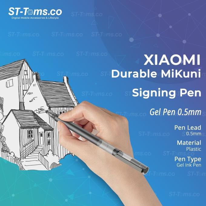 

Murah | Laris | Mijia Gel Pen 0.5Mm Super Durable Mikuni Japan Ink Signing Pen