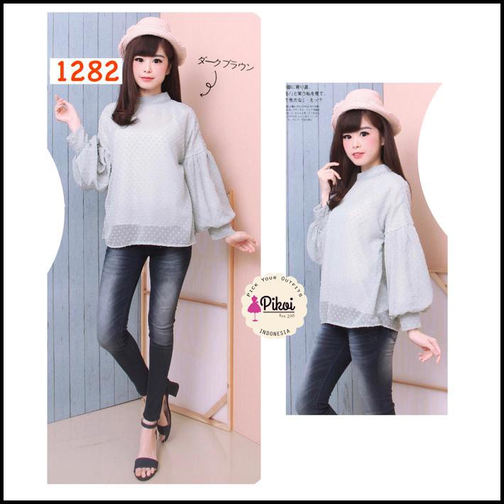 BEST DEAL RUBIAH / LENGAN BALON / ATASAN WANITA / BAJU MUSLIMAH / BAJU KOREA OKE
