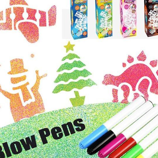 

Blow Pens Airbrush Effects - Pulpen Mainan Efek Airbrush Kreatifitas