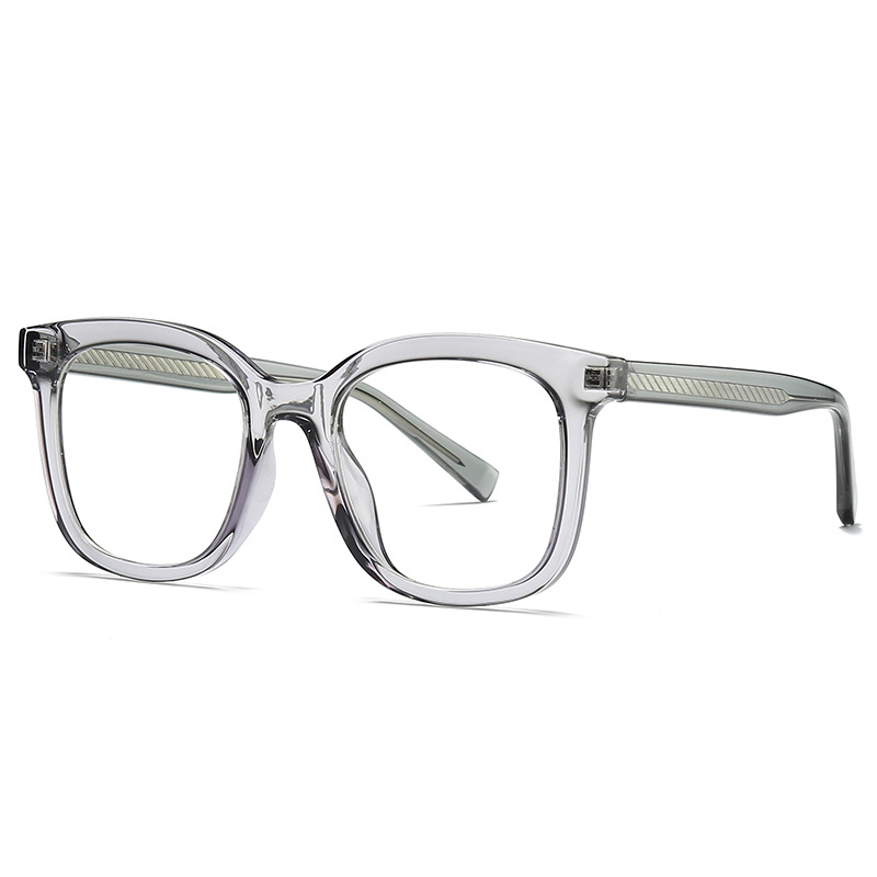 【YUZHU】COD TR90 Anti-blue Light Oversized Frame Kacamata Dekoratif Fashion