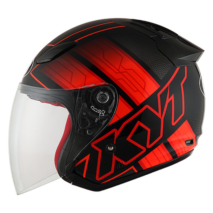 Helm KYT DJ Maru Motif motor gp