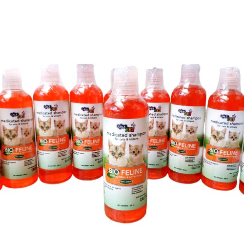 BIO FELINE 250ml / Shampo Anti Jamur Kucing Murah