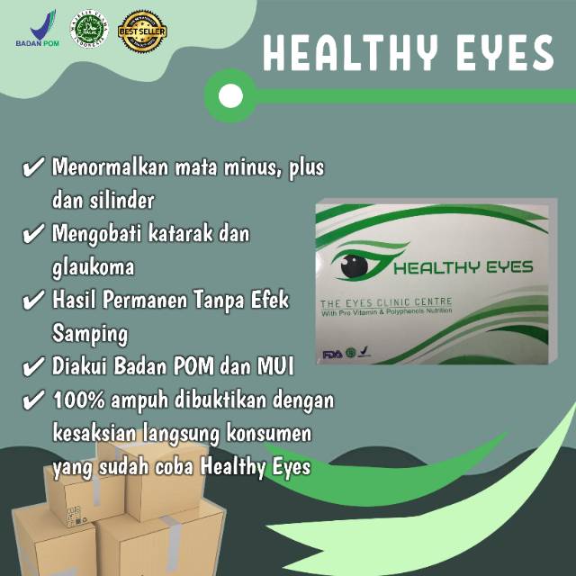 HEALTHY EYES OBAT MATA MINUS PLUS DAN SILINDER
