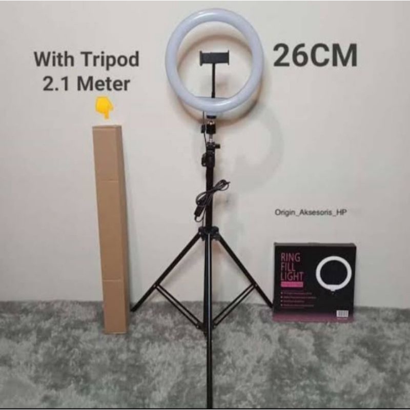 Ringlight selfie plus tripod Ringlight 26 cm