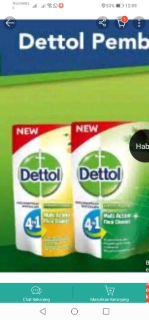 Dettol Pembersih Lantai Refill 700ml