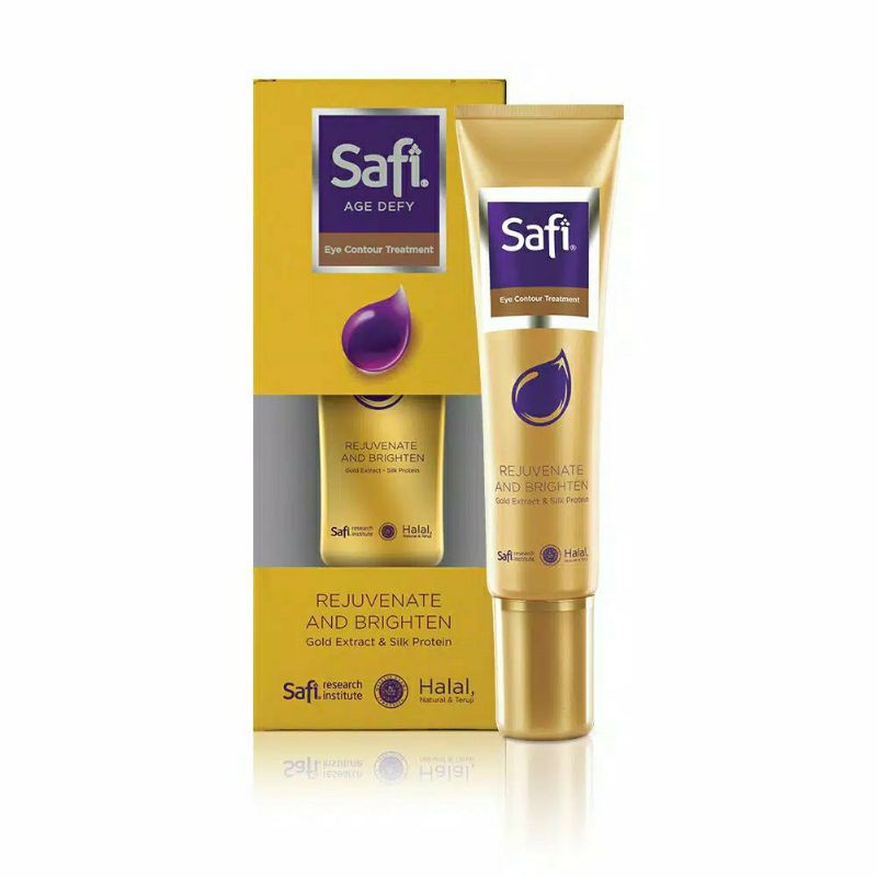 Safi Defy Age Series Paket Glowing (Eye Contour Cream + Gold Water Essence + Concentrated Serum)