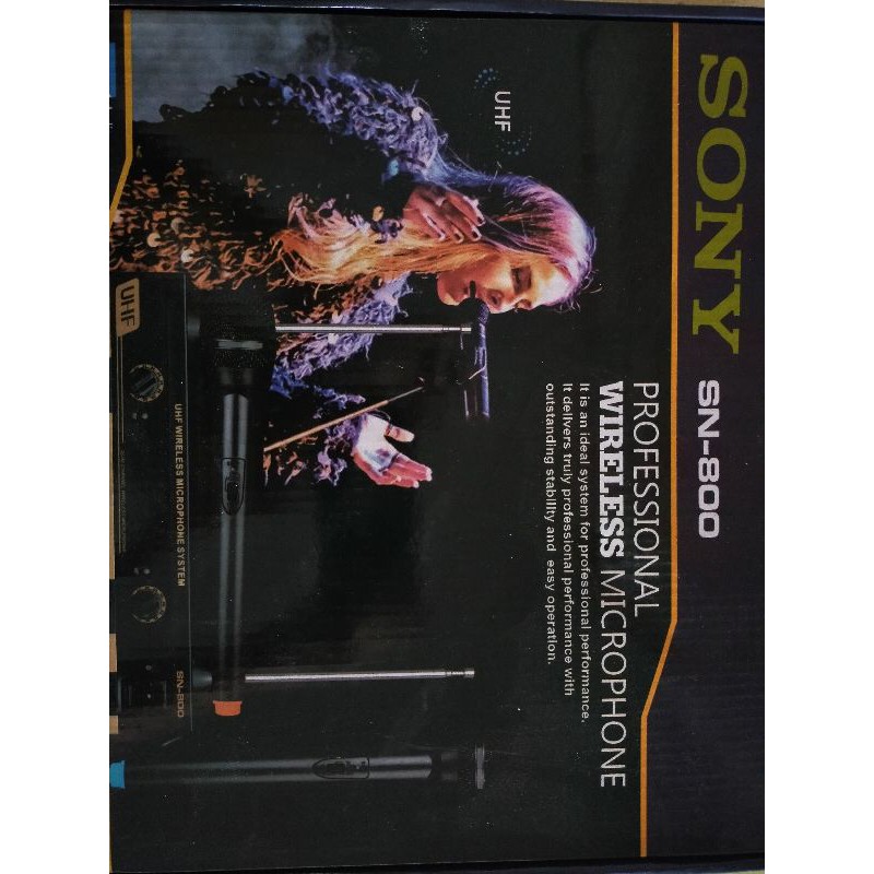 Wireless Microphone SONY SN-800
