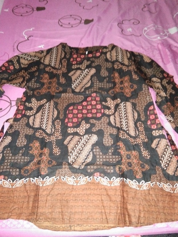Couple Batik Ayah Ibu Anak Motif Semar Jagad Kids Fashion Terlengkap
