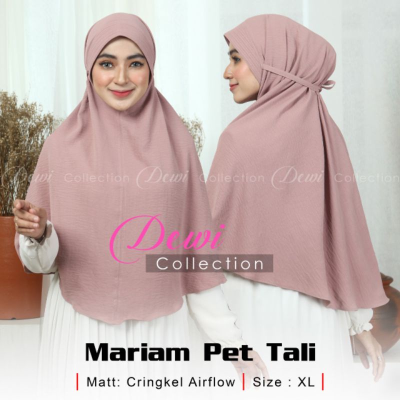 HIJAB/KHIMAR/BERGO RAYON CERINCEL/KHIMAR SYAR'I/HJAB SYAR'I PET ukuran XL. By Dewi