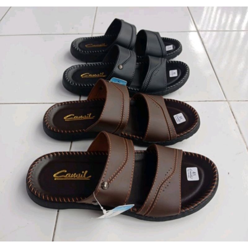 SANDAL SLOP KULIT PRIA