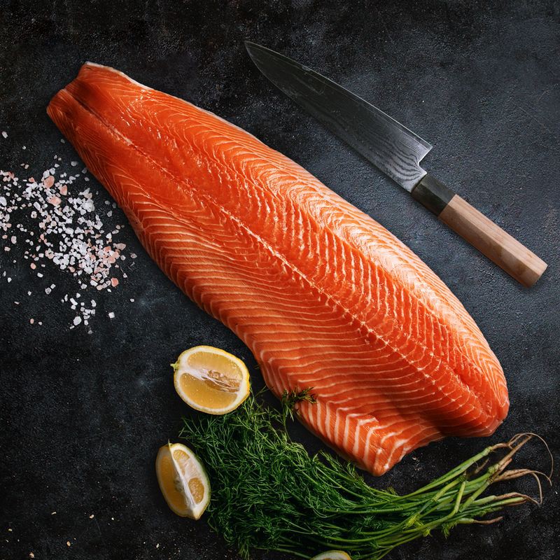 

Atlantic Salmon Fillet Premium 200gr - cocok untuk steak salmon