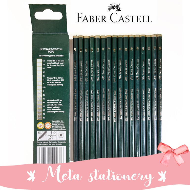 

Pensil Kayu Faber Castell Pilih 1 dari 6H-8B