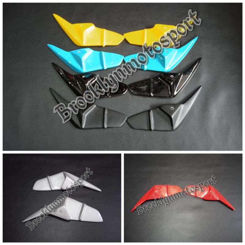 winglet yamaha aerox 2021/ winglet fiber aerox new 2021