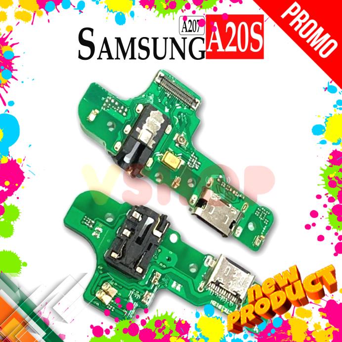 Acc Hp Flexibel Konektor Charger Con Cas Tc Samsung A20S A207 Flexible Mic