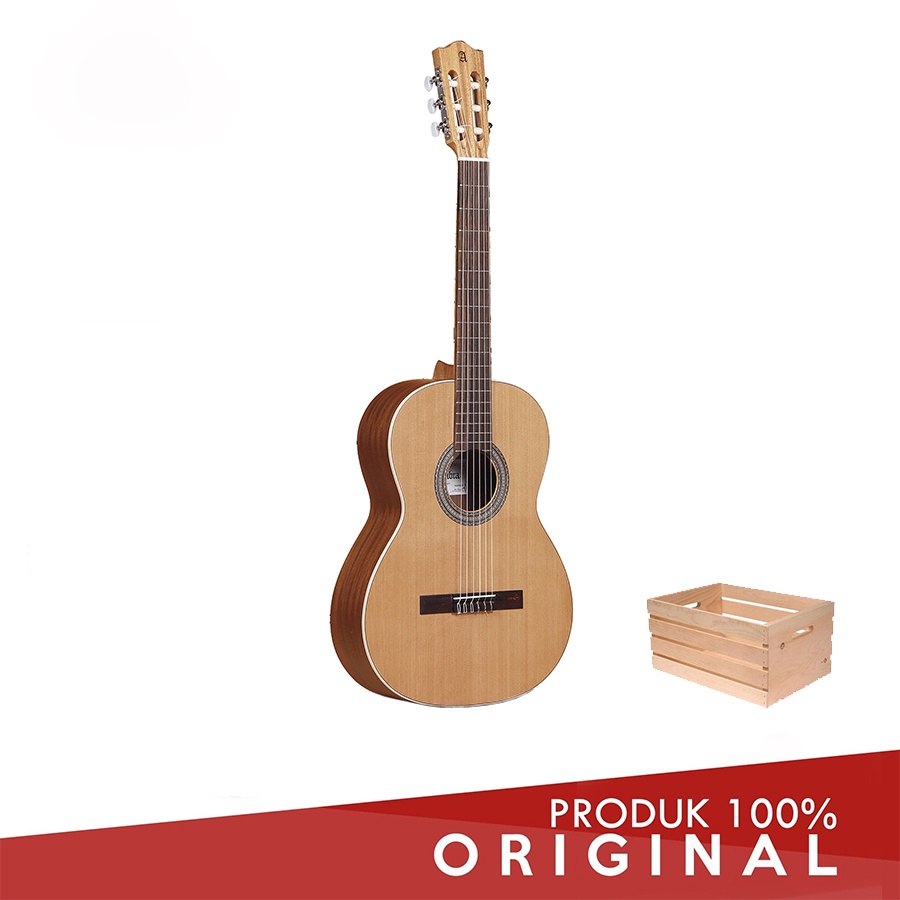Alhambra Gitar Klasik Spain Z-Nature 7800 - Natural with Packing kayu