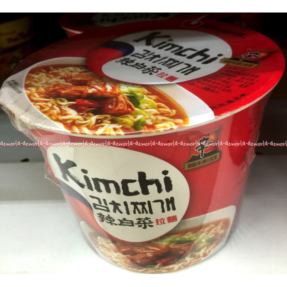 Nongshim Kimchi Bowl Mie Korea Rasa Ayam Kimci Mie Korea Nong Shim Ayam