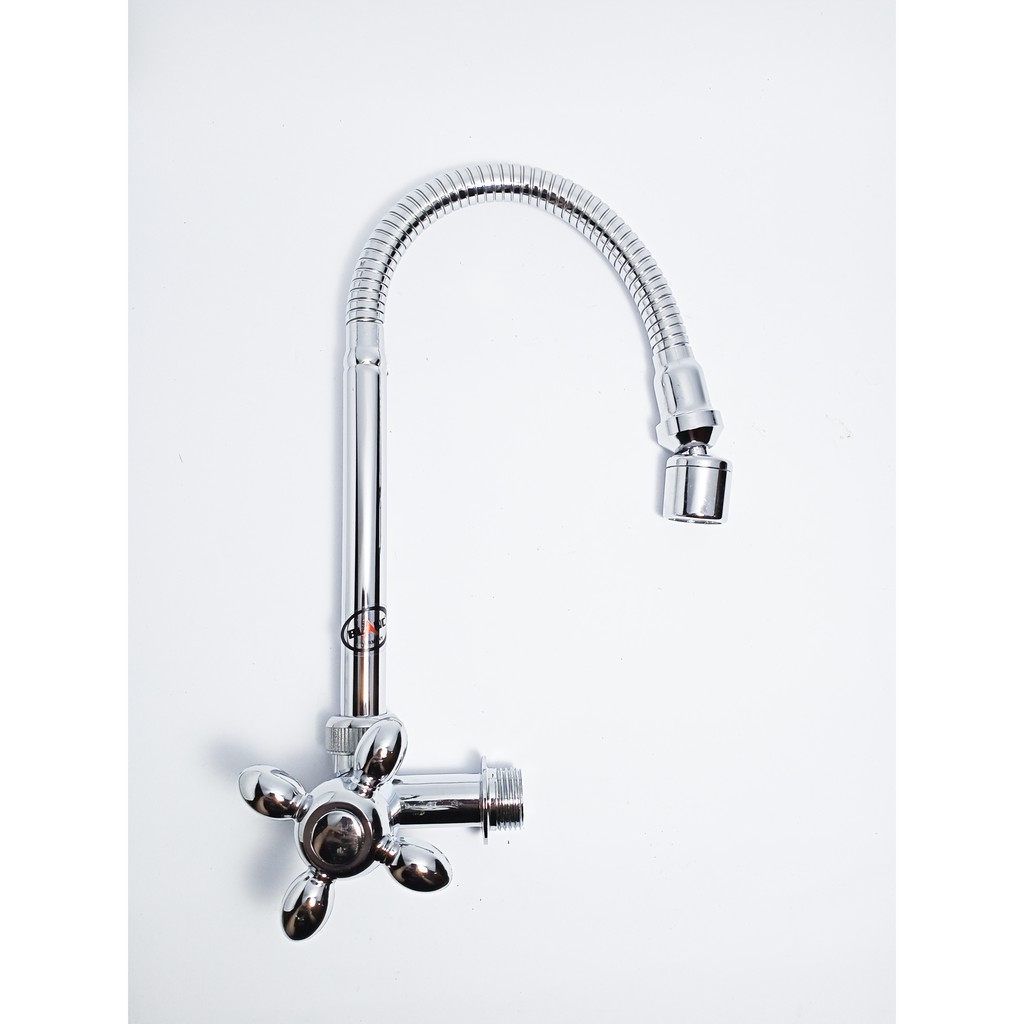 kran sink kepala putar/kran angsa flexible kepala putar- keran air