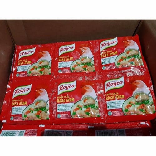 

READY ROYCO Rasa AYAM 8gr (12pcs / 1 Renceng ) Original 100% / Bumbu Kaldu Penyedap Rasa