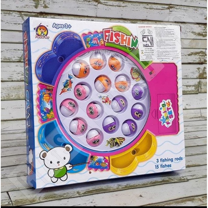 Mainan Anak Fishing Game Pancing Ikan
