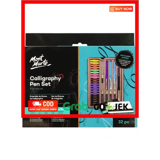 

(BISA COD) mont marte calligraphy pen set