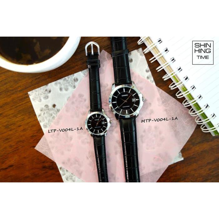Terpopuler Jam Tangan Casio Couple Kulit Casio Original Mtp Ltp V004L-1A