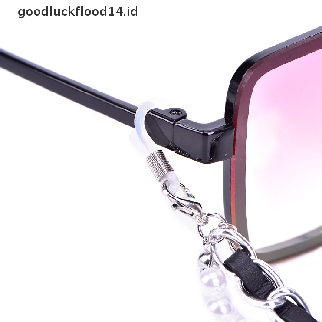 [OOID] Pearl Sunglasses Chain Women Lanyard Strap Eye Glasses Reading Holders Rope Lady  ID