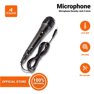 KISONLI Microphone Jack 3.5 mm Wire Kabel
