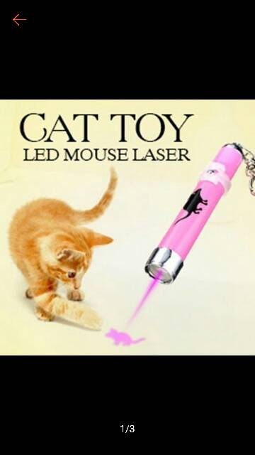 LAMPU LASER KARAKTER / aksesoris kucing anjing / mainan / hewan / pet / cat dog / nyala / toys