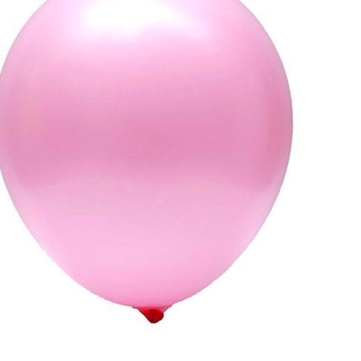 Balon Metalik Pink isi 50 Pcs | Balon Latex Pink isi 50 Pcs