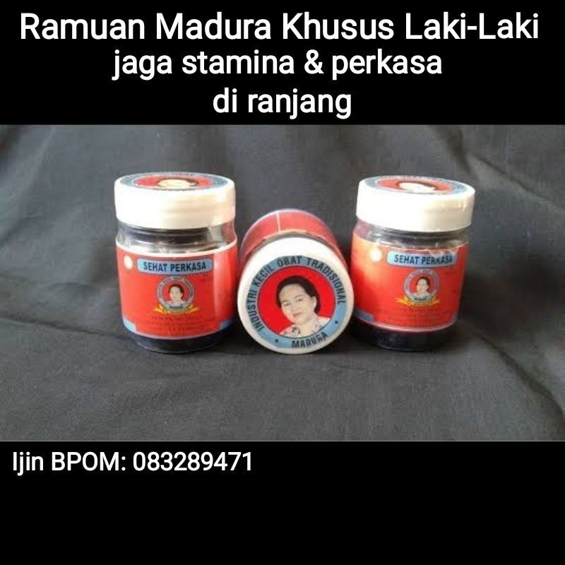 

JAMU KUAT LAKI-LAKI RAMUAN MADURA