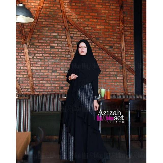 AZIZAH SET SYAR’I gamis syari Simple cantik