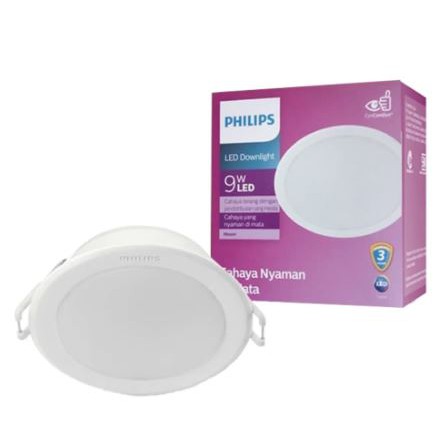 Lampu Led Downlight Philips Meson 9w Philips Meson Putih