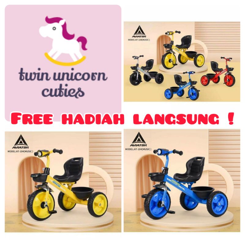 sepeda anak aviator AT109, AT104