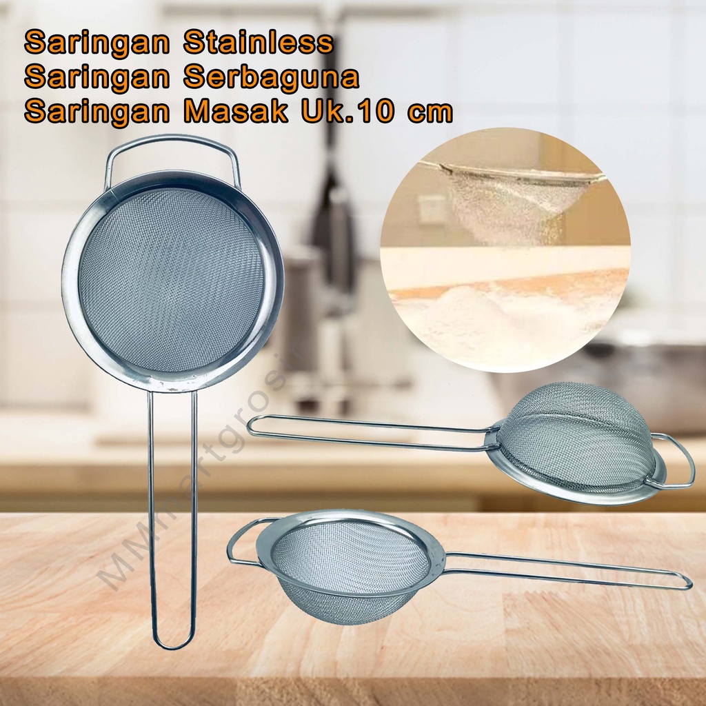 Saringan Stainless / Saringan Serbaguna / Saringan Masak / Uk.10 cm