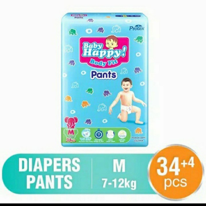 BABY HAPPY Popok Pants  / PAMPERS BABY HAPPY  [ L M XL ]