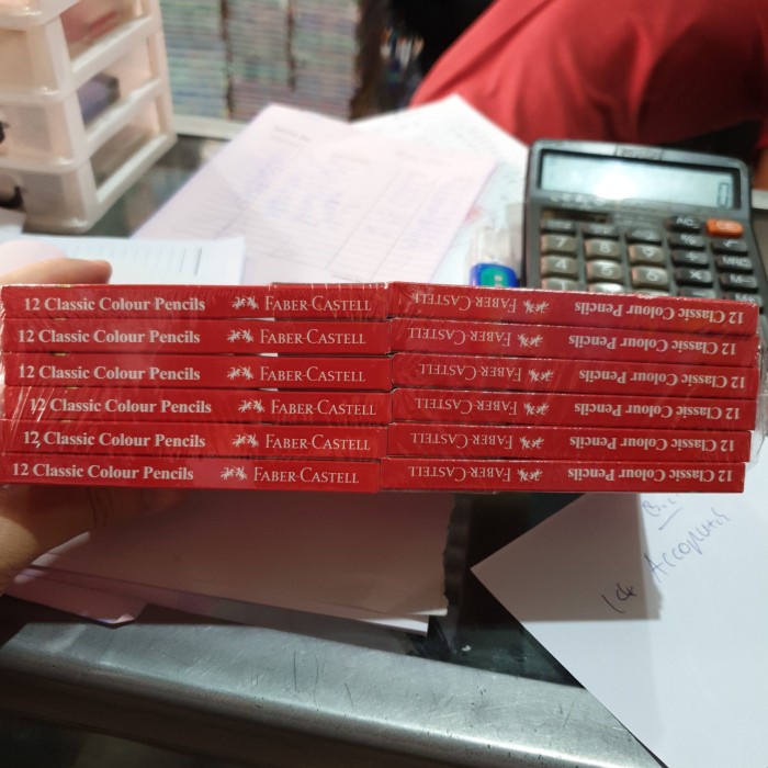 

Aman Pensil Warna Fabercastell 12S Pendek Murah