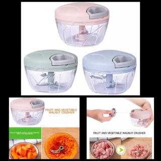 Mini Speedy Chopper Blender Bumbu Buah Dan Sayur - Blender Bawang Cabai Easy Spin Manual Food Chopper blender tarik mini