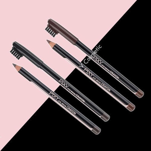 Ningrum Kosmetik Kecantikan Mata Eye Brow Pensil dan Eye Brow Crayon Pixy Pensil Alis Ori - 8030