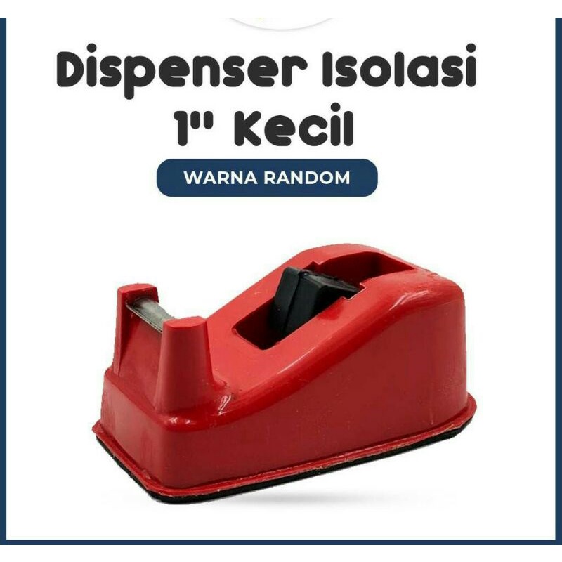 

Tape Dispenser Alat Potong Isolasi Kecil 1inci / 12mm