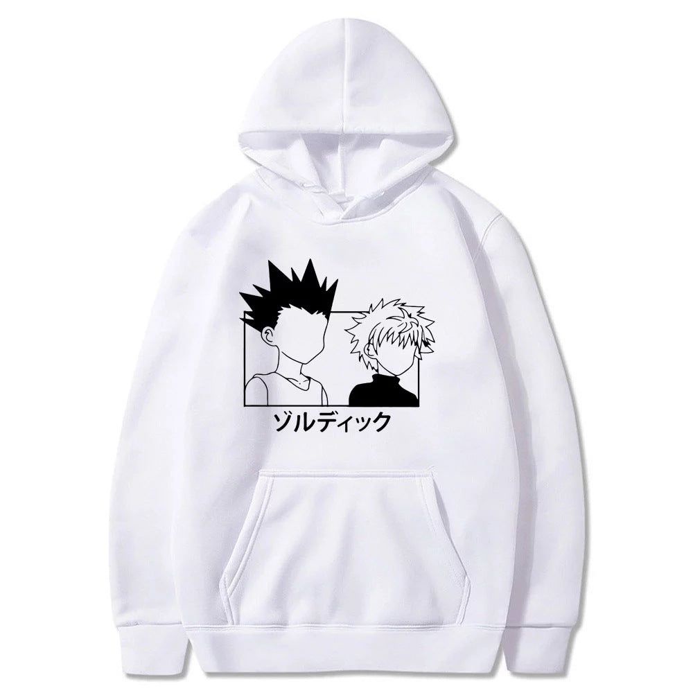 Sweater HUNTER x HUNTER Oblong / Hoodie KILLUA &amp; GON SHADOW Jumper