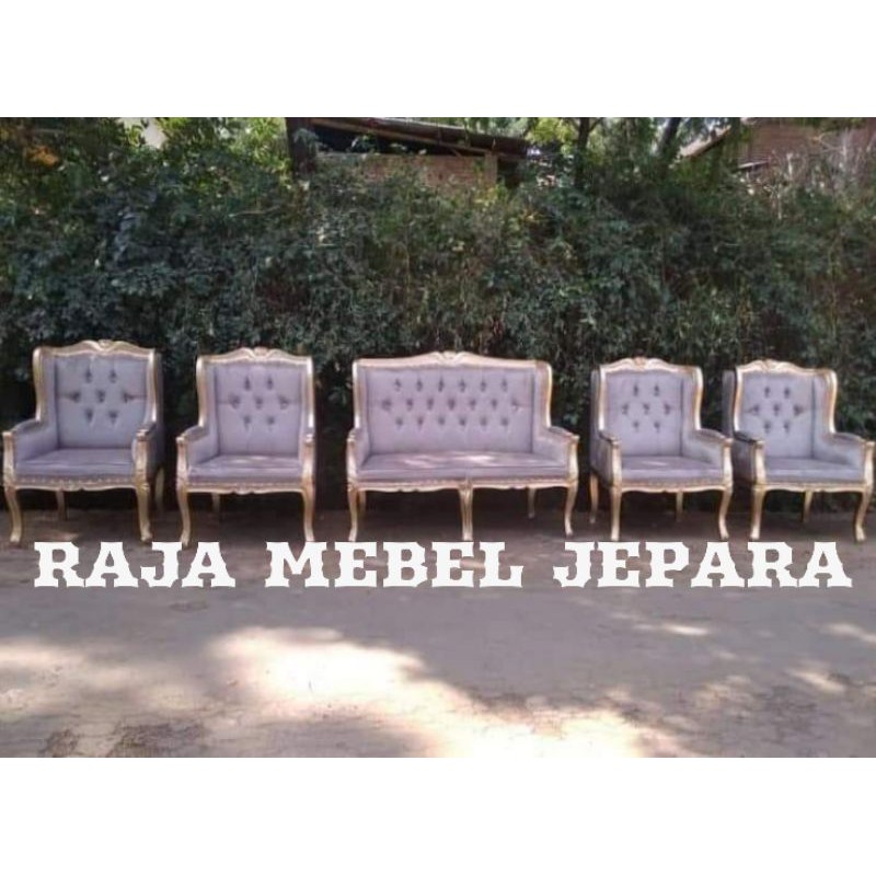 kursi set pelaminan tanganan jati, set pelaminan jepara