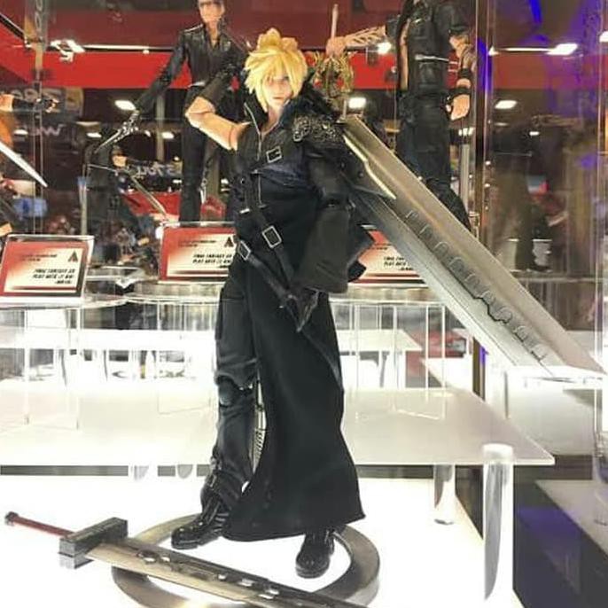 Barang Berkualitas Play Arts Kai Cloud Strife Advent Children Misb Ori ON SALE