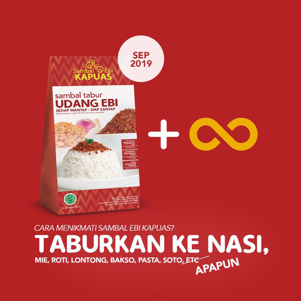 

Sambal Tabur Udang Ebi Khas Pontianak - Sambal Ebi Kapuas