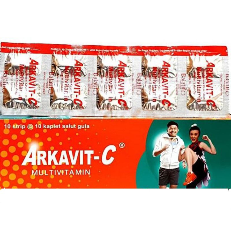 Vitamin Arkavit-C Multivitamin & Suplemen makanan