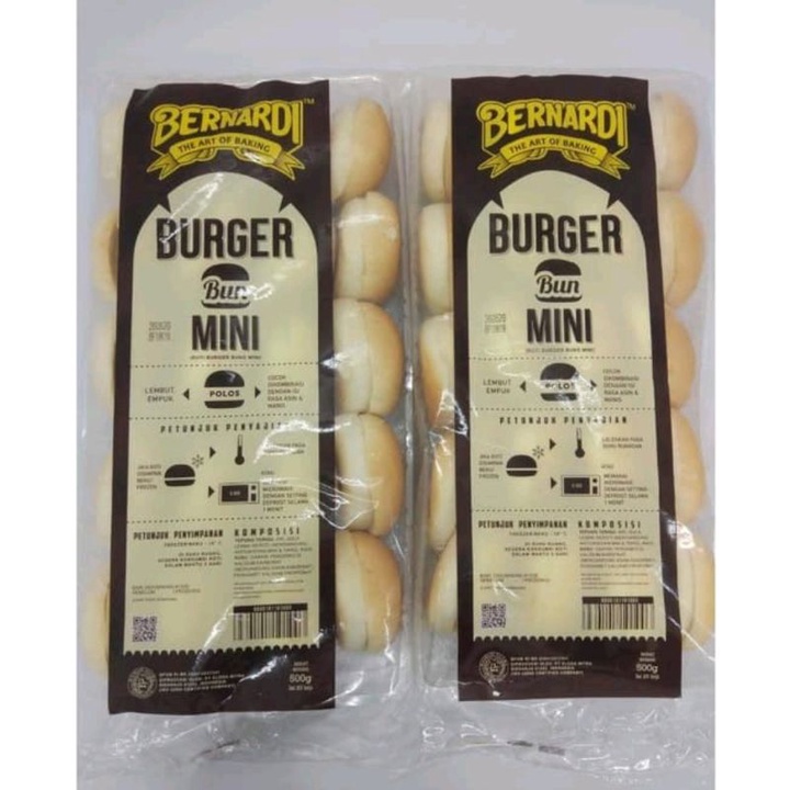 

Bernardi Roti Burger Mini 20S 500gr