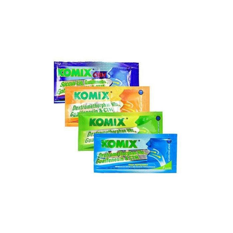 Obh Komix / Jeruk Nipis / Jahe / Pappermint / Batuk Berdahak dan Kering